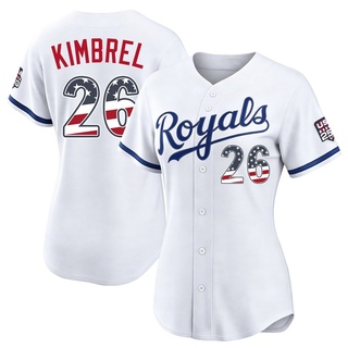 Limited Craig Kimbrel Women's Kansas City Royals USA 250 Fourth Of July Home Stadium Jersey - White