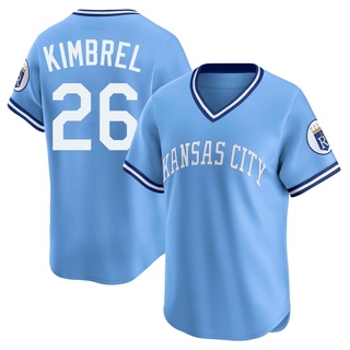 Limited Craig Kimbrel Youth Kansas City Royals Throwback Cooperstown Collection Jersey - Light Blue