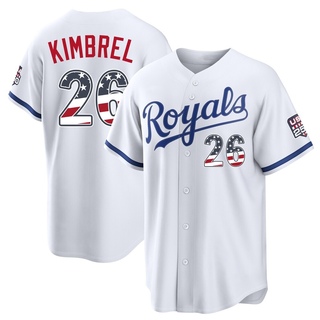 Limited Craig Kimbrel Youth Kansas City Royals USA 250 Fourth Of July Home Stadium Jersey - White