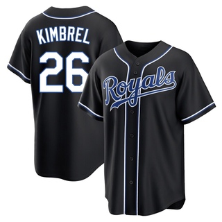 Replica Craig Kimbrel Youth Kansas City Royals Fashion Out Jersey - Black
